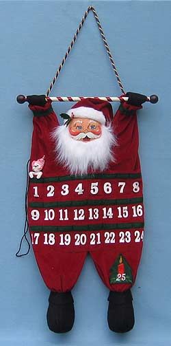 itty bitty santa countdown calendar