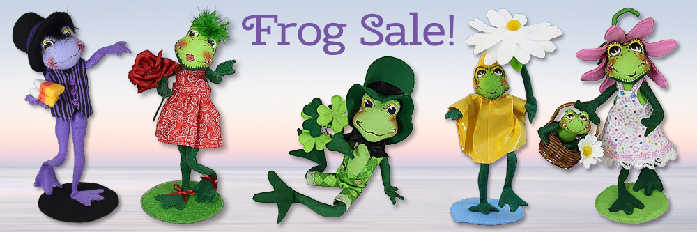 Annalee Frog Sale