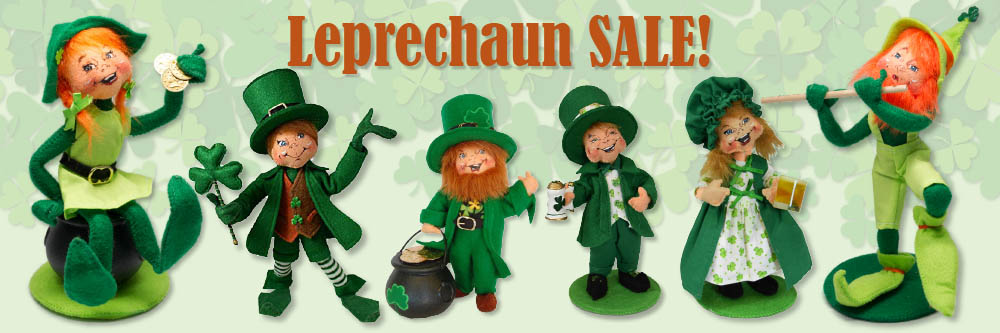 Annalee Leprechaun & Elf Sale