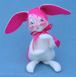 Annalee 7" Bubblegum Pink Bunny - Mint - 060702