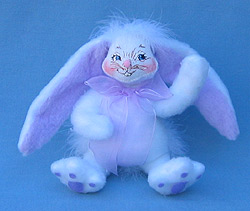 Annalee 8" Lavender Bunny - Mint - 061206oxt