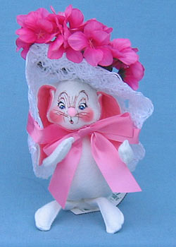 Annalee 7" Bunny's New Bonnet with Azaleas - Mint - 062501