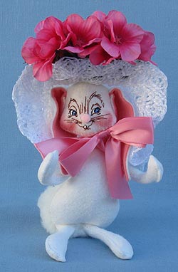 Annalee 7" Bunny's New Bonnet with Azaleas - Near Mint - 062501oxt