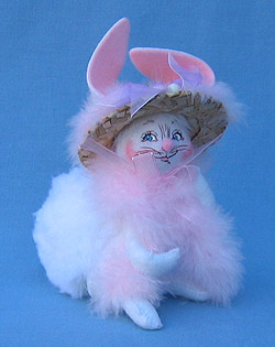 Annalee 6" Pink Fancy Bunny - Mint - 062606ox