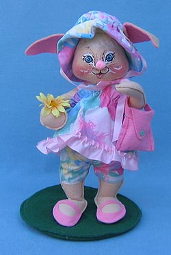 Annalee 10" E.P. Girl Bunny with Purse - Mint - 065494