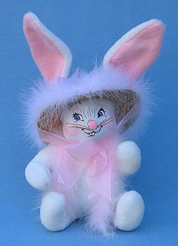 Annalee 12" Pink Fancy Bunny - Mint - 066306oxt