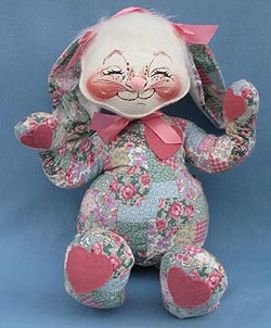 Annalee 18" Patchwork Bunny - Mint - 072699xx