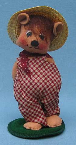 Annalee 8" Country Boy Bear - Near Mint - 094501