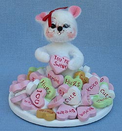 Annalee 5" Express Your Love Mouse - Mint - 100112oxt