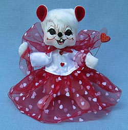 Annalee 6" Valentine Fairy Mouse - Mint - 100811