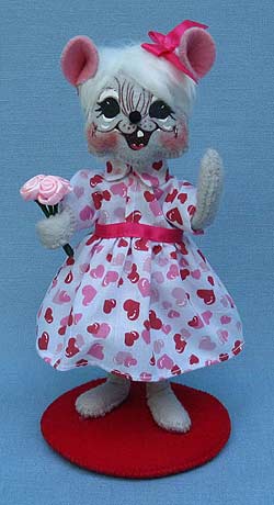 Annalee 6" Sweetheart Girl Mouse - Mint - 2012 - 101412