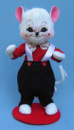 Annalee 11" Valentine Boy Mouse - Mint - 102209