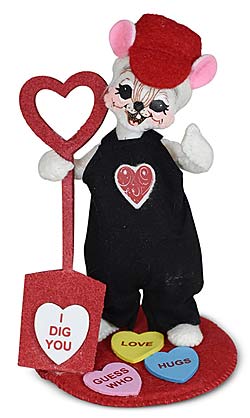 Annalee 5" I Dig You Mouse 2023 - Mint - 110223