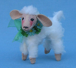 Annalee 4" Green Spring Lamb - Mint - 151007