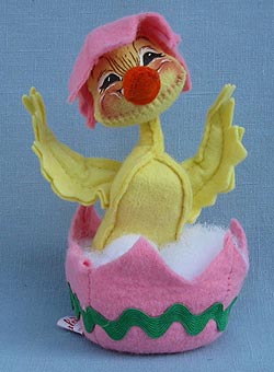 Annalee 5" Duck in Pink Egg - Mint / Near Mint - 153288psq