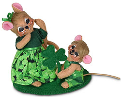 Annalee 5" Picking Luck for You Mice 2022 - Mint - 160122	