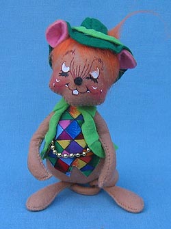 Annalee 7" Irish Boy Mouse - Annalee Test Run - Mint - 171199tr