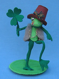 Annalee 10" Lucky Leaper Frog - Annalee Test Run - Mint - 171599