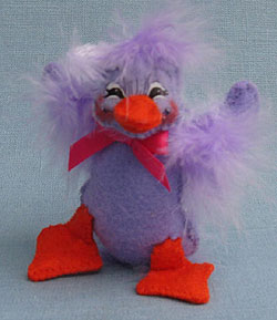 Annalee 3" Lavender Duck 2013 - Mint - 200113