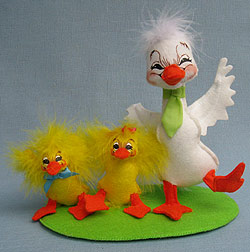 Annalee 5" Duck, Duck, Goose Vignette 2013 - Mint - 200513