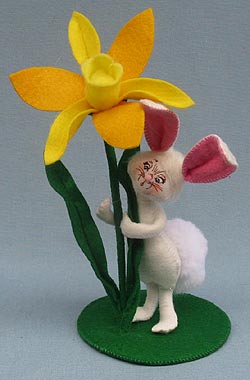 Annalee 5" Daffodil Bunny 2014 - Mint - 200514