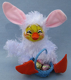 Annalee 6" Duck Dressed Like An Easter Bunny - Near Mint - 2007101sqa