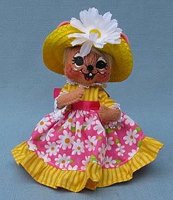 Annalee 6" Spring Girl Mouse - Mint - 201110