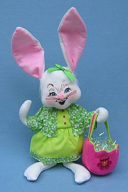 Annalee 12" Spring Girl Bunny - Mint - 202309