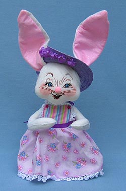 Annalee 12" Easter Parade Girl Bunny - Mint - 202509