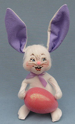 Annalee 12" Bunny with Pink Egg - Mint -203009