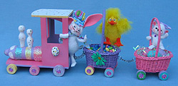 Annalee 18" Easter Train Express - Mint / Near Mint - 203208