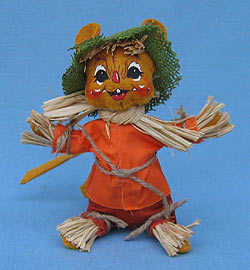 Annalee 6" Scarecrow Mouse - Mint - 204207