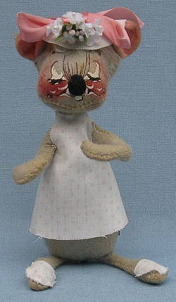 Annalee 7" Bridesmaid Mouse - Good - 207581xxa