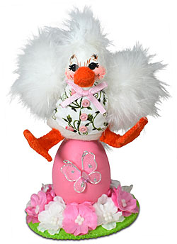 Annalee 3" Dainty Pink Ducky 2024 - Mint - 210024