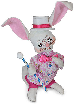 Annalee 6" Easter Parade Boy Bunny with Baton 2020 - Mint - 211520