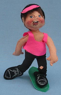 Annalee 7" Skateboard Kid - Excellent - 233092a