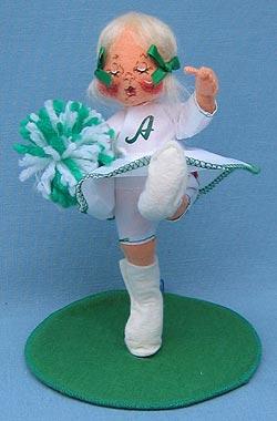 Annalee 7" Cheerleader Girl - Mint / Near Mint - 235494xooh