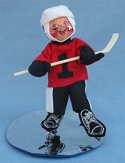 Annalee 7" Hockey Kid with Bandage - Near Mint - 236195band