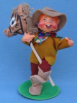 Annalee 7" Hobby Horse Rider - Mint - 236299