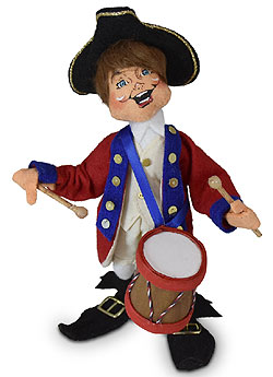 Annalee 9" Colonial Drummer Elf 2020 - Mint - 260720