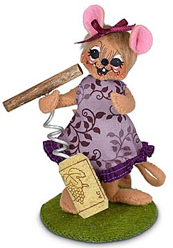 Annalee 5" Corkscrew Mouse 2023 - Mint - 261423