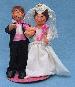 Annalee 7" Bride & Groom - Mint - 270399