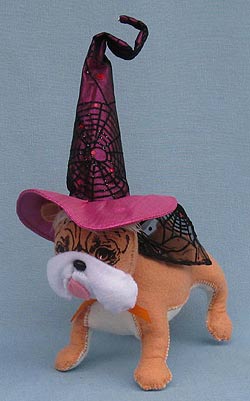 Annalee 7" Eunice the Witch Bulldog 2014 - Mint - 300614