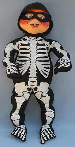 Annalee 30" Skeleton Kid - Excellent - 301996a