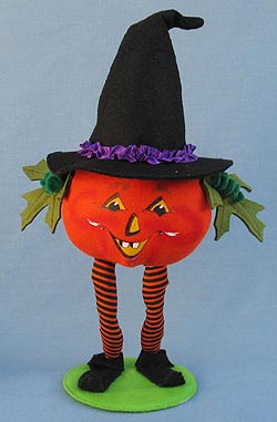 Annalee 12" Witch Pumpkin Man 2013 - 302313 - Mint