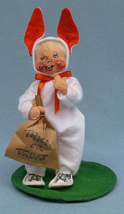 Annalee 7" Trick or Treat Bunny Kid - Mint / Near Mint - 303288