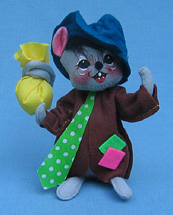 Annalee 7" Hobo Mouse - Mint - 304899