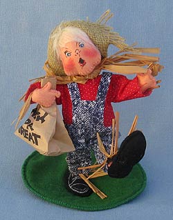 Annalee 7" Scarecrow Kid - Mint - 305892ooh