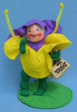 Annalee 7" Halloween Flower Kid - Mint - 305993