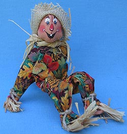 Annalee 10" Scarecrow with One Tooth - Mint - 307201-1